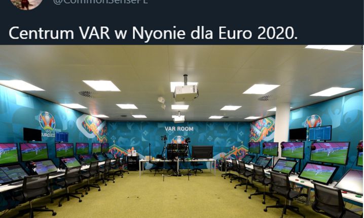 Tak wygląda centrum VAR w Nyonie na Euro 2020!